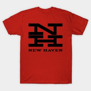 New Haven Railroad 1954 Black Logo With Name T-Shirt